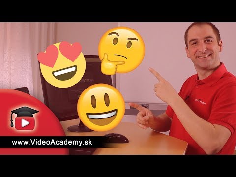 Ako vložiť smajlíka 😎👍 (emotikon) na YouTube do Nadpisu, Popisu a Komentáru (Jednoducho)