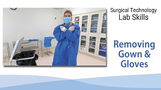 Removing Gown and Gloves