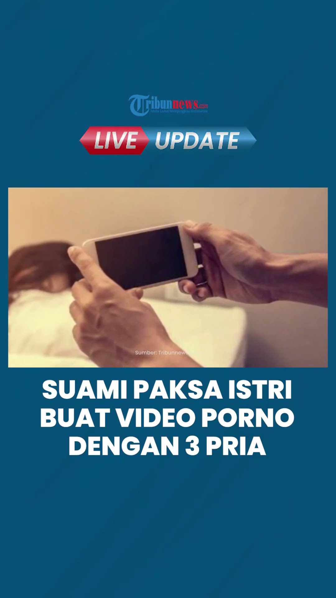 Demi Penuhi Nafsu, Suami Paksa Istri Buat Video Porno dengan Membayar 3 Sopir di Madina