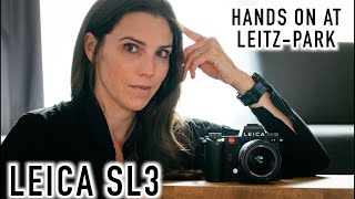 BRAND NEW Leica SL3  HandsOn at LeitzPark in Wetzlar, Germany! Initial Review