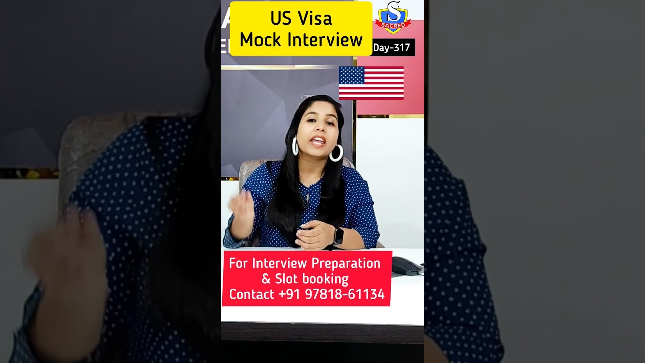US Visa Mock Interview | US Interview Preparation | Ed.Sacred International 