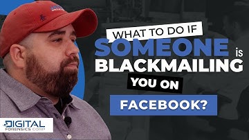 What To Do If Someone Is Blackmailing You On Facebook?