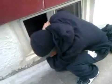 Stuck in the window - YouTube