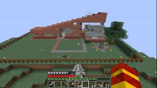 Minecraft Cambridge - the Brian Pippard Building at Clare Hall