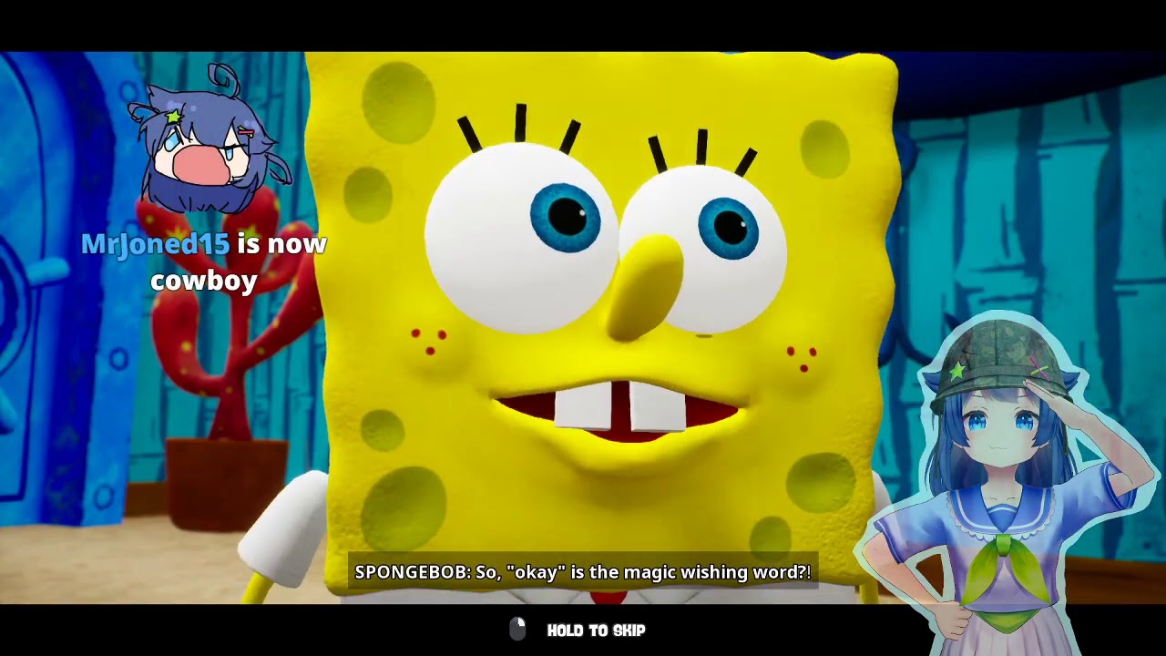 Senzawa - Spongebob Squarepants Battle for Bikini Bottom Rehydrated (Pt 1.) - HER last stream