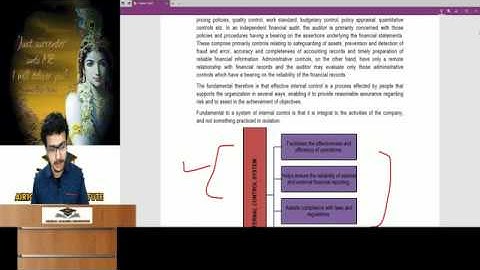 CA Final Audit Chapter 3 Risk Assessment & Internal Control | Highlight Key Words in Study Material