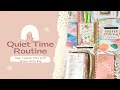 Updated Quiet Time Routine - how I spend time with Jesus every day