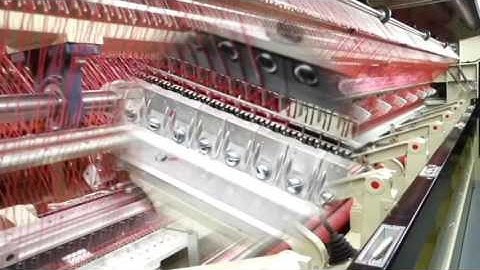 Fog-harvesting Net Raschel Knitting Machine (DR1 series machine)