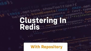 Clustering in redis