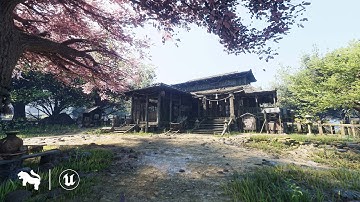 Feudal Japanese Village Environment | Unreal Engine | Game-Ready Assets
