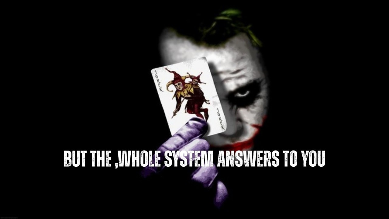 THEY HAD THE JUDGES IN THEIR POCKET… BUT THE WHOLE || JOKER