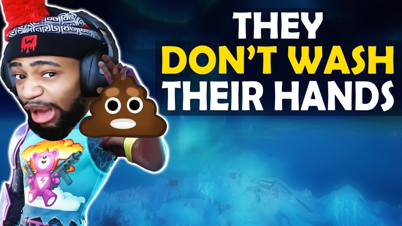 WHEN THEY DON'T WASH THEIR HANDS... | HIGH KILL FUNNY GAME - (Fortnite Battle Royale)