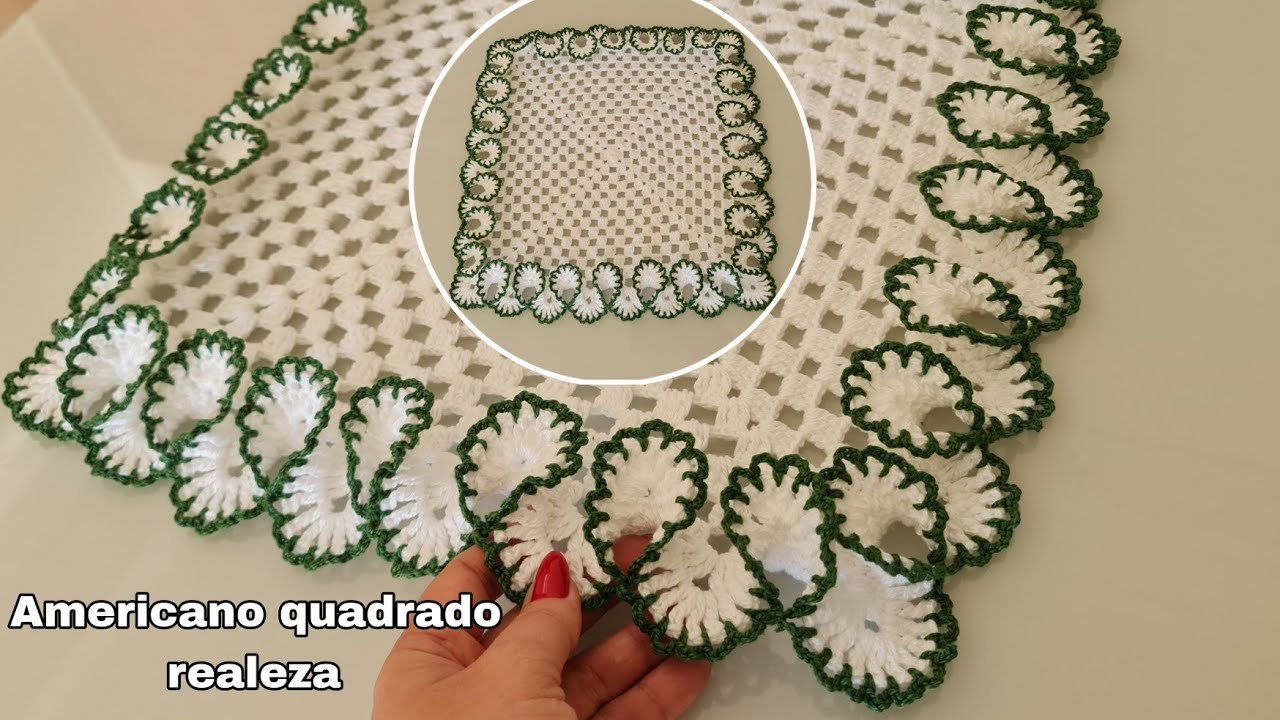 americano quadrado realeza passo a passo