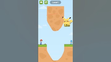 Slice to save funny game video level 1 fun game cute #shorts #funnyvideo #game #games #cute