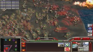 Nuke x Laser  Command & Conquer Generals Zero Hour  1 vs 7 HARD Gameplay