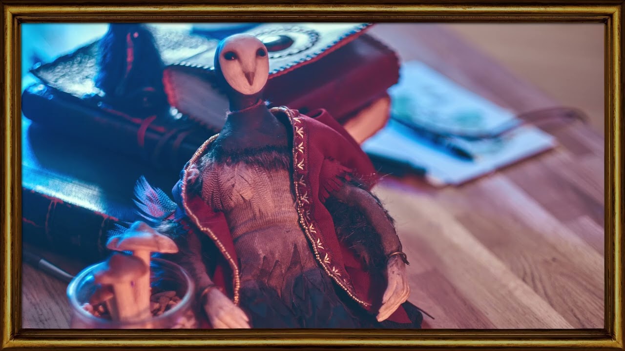 Handmade Doll | No Sound | 4K TV Art