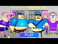 POLICE VS PAINTED BOSSES PRISON RUN !!! (obby) GAMEPLAY ROBLOX 4K 🤯🥰