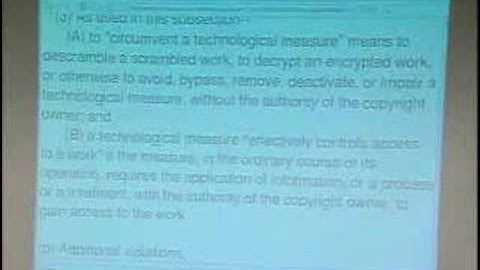 Lec 4 | MIT 6.912 Introduction to Copyright Law