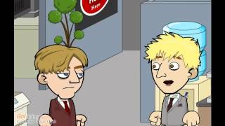 You're So Stupid Office Battle : Funny Cartoon Joke!