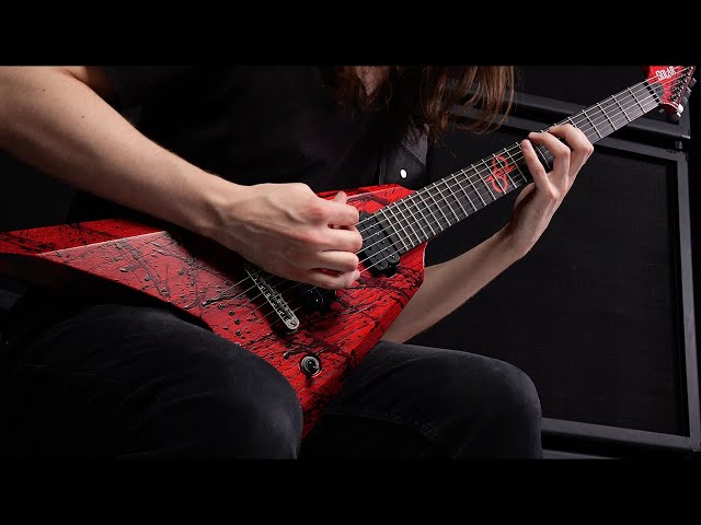 ギター SOLAR GUITARS V2.6Canibalismo+ Solar Guitars V2.6 CANIBALISMO+ - YouTube