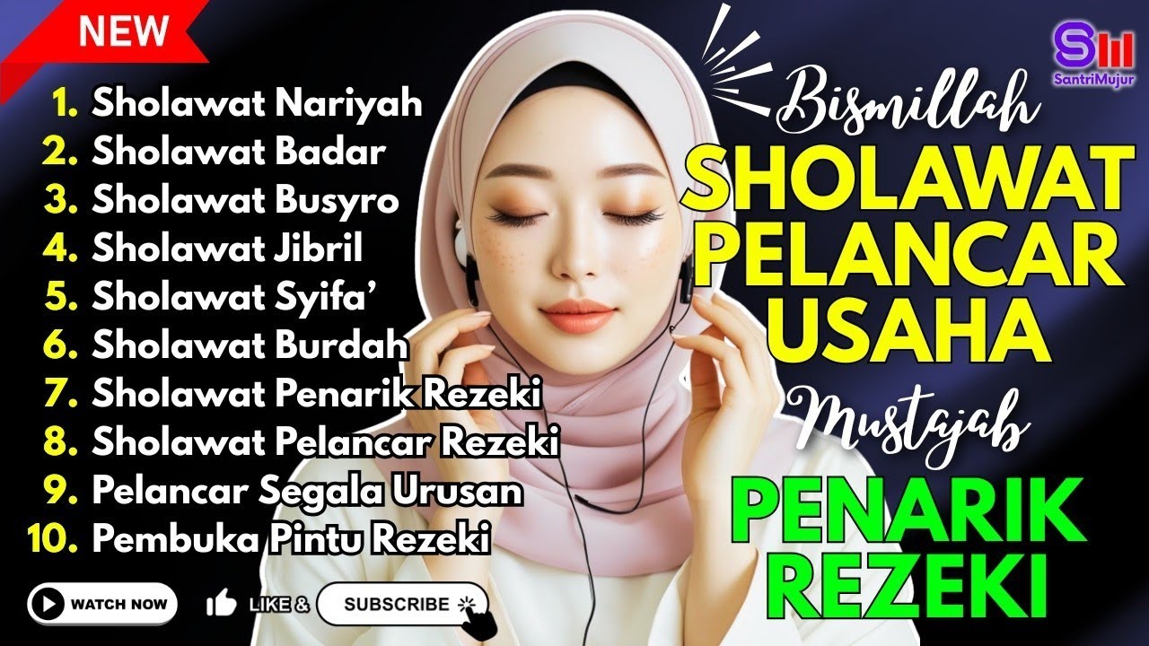 SHOLAWAT TERBARU 2026 | SHOLAWAT NABI PENARIK REJEKI | Sholawat Nariyah, Sholawat Busyro, Jibril