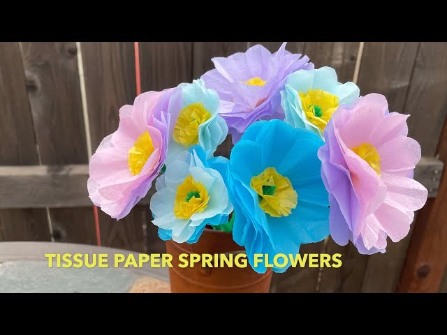 DIY Tissue Paper Flowers – Practically Functional