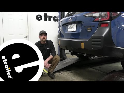etrailer | Draw-Tite Max-Frame Trailer Hitch Installation – 2023 Subaru Outback Wagon