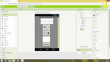 BediaBilgeBenli_appinventor 6-App Inventor Hesap Makinesi Örneği 2