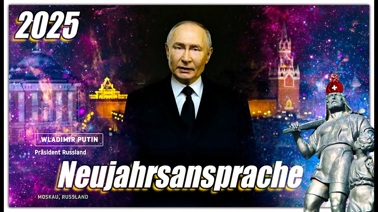 Präsident Wladimir Putins Neujahrsansprache 2025 | Deutsche Übersetzung