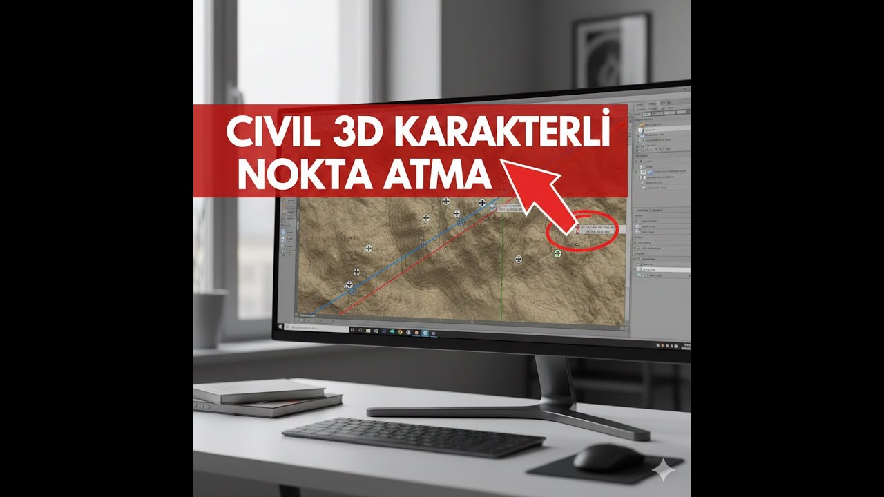 Civil 3D Karakterli Nokta Atma | COGO Point Mantığını EN NET ŞEKLİYLE Öğren
