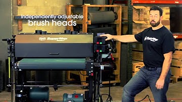 An Overview: The SuperBrush Double Brush Sander