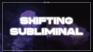 SHIFTING: перемещение в желаемую реальность | subliminal