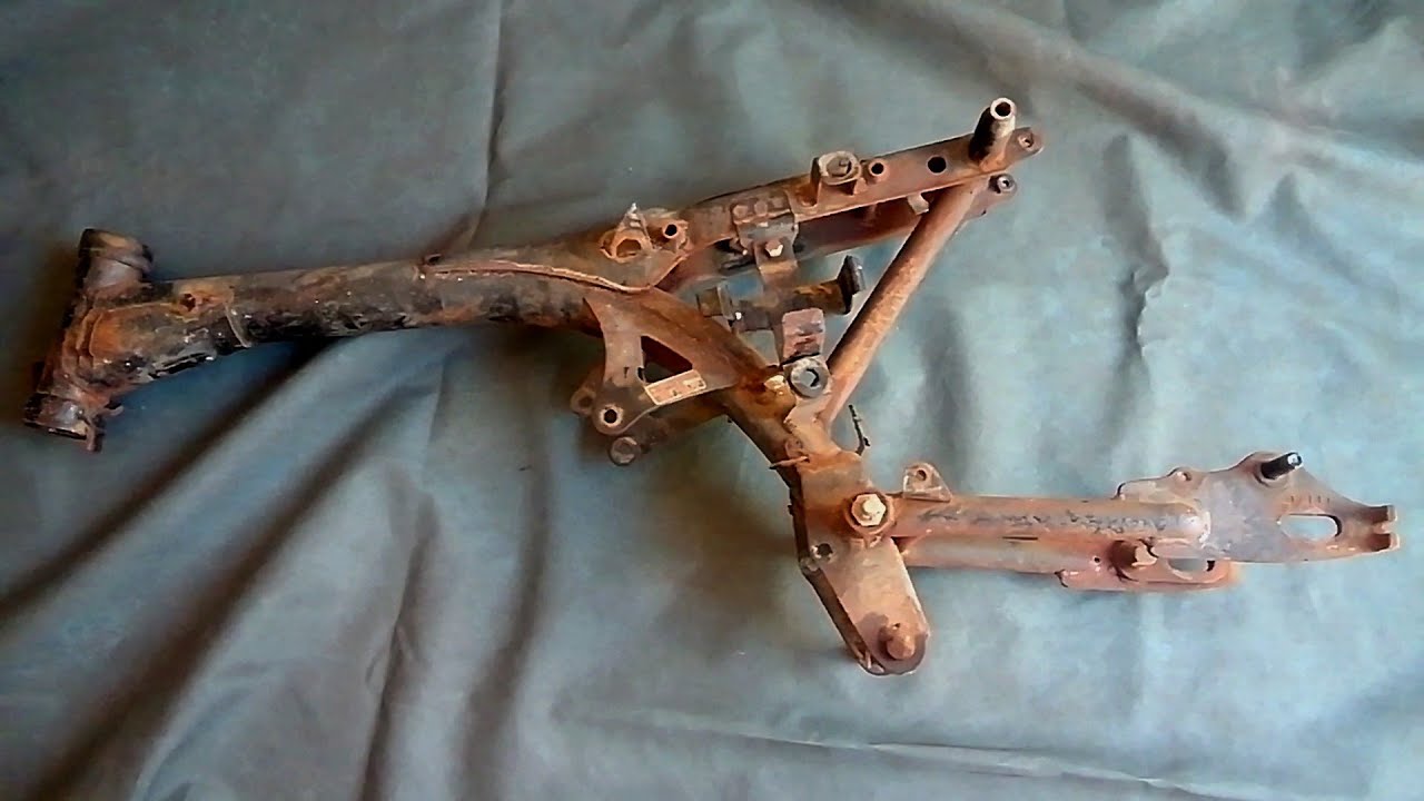 モンキーレストア⑲[フレーム](サビ取り→メッキ) Z50J restoration⑲ 