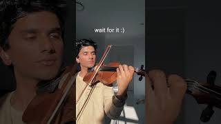 black swan (bts) - dramatic violin solo #shorts