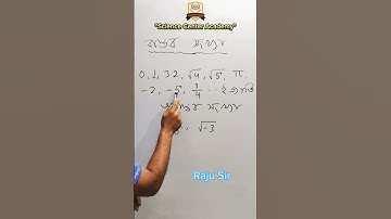 প্রায় অনেকেই বাস্তব এবং অবাস্তব সংখ্যা কী বুঝেই না#sciencecenteracademy #mathacademy #youtubeshorts