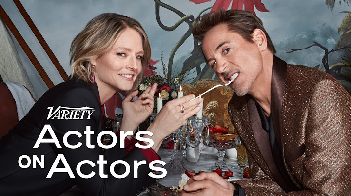 Jodie Foster & Robert Downey Jr. | Actors on Actors