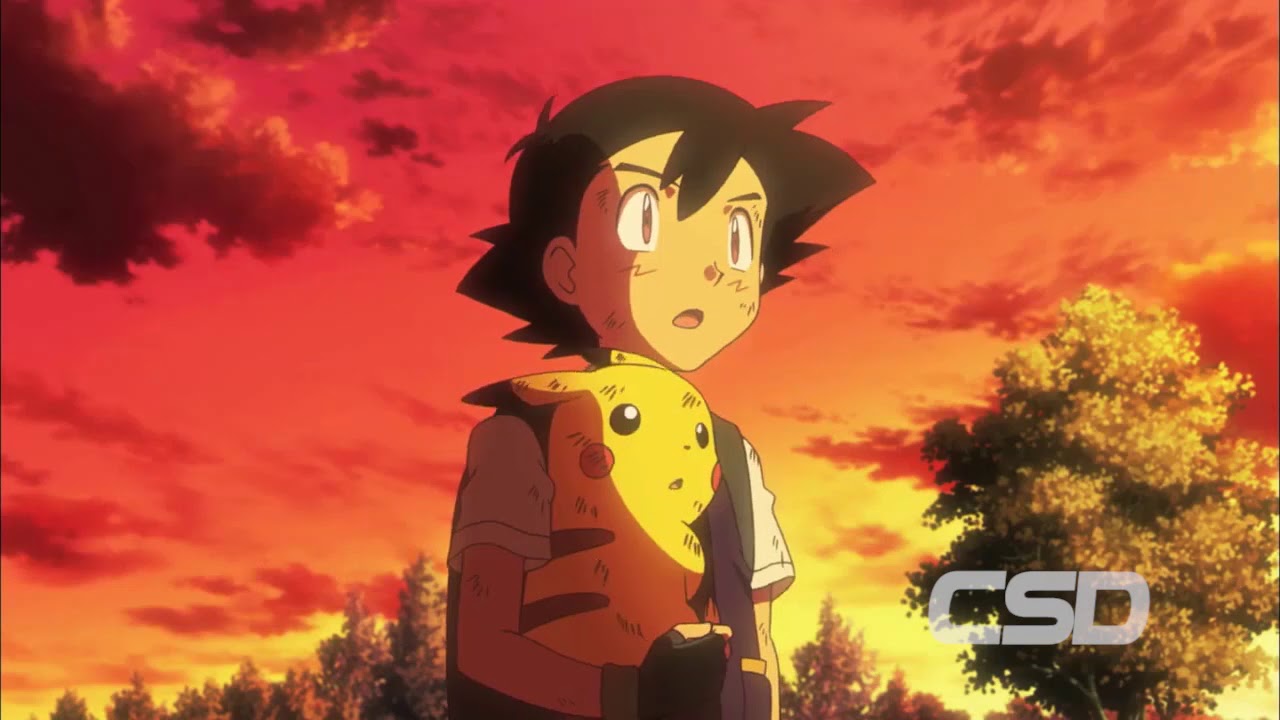 What rare Pokémon did Ash first see?