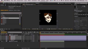 Brograph Tutorial 009 - Animating 2D Mouth in After Effects Using Expressions
