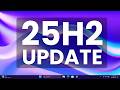 New Windows 11 25H2 Update (KB5089549) – Features, Fixes & Improvements