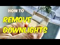 How to remove downlights from the ceiling mp3