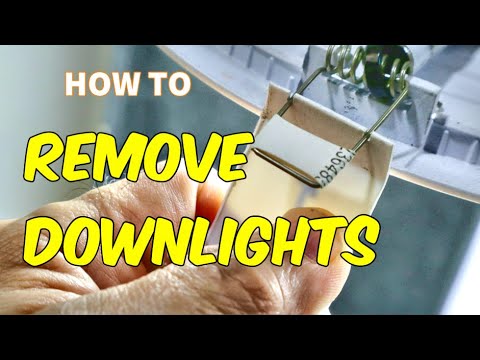 How To Remove Downlights From The Ceiling You - How To Remove Ceiling Downlights