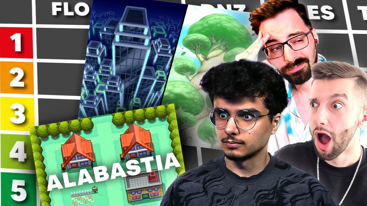 Pokémon Städte BLIND Ranking!