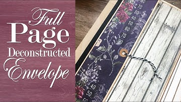 Deconstructed Envelope~Full Page~Basically Amazing