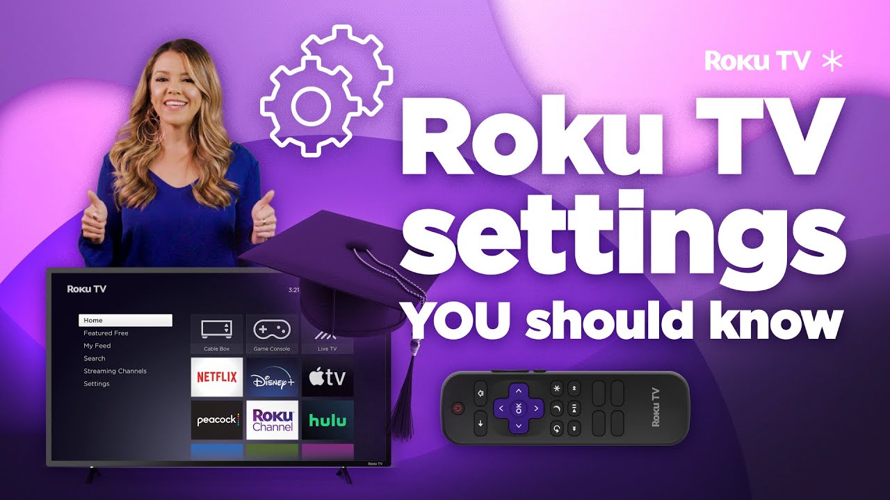 best settings for roku tv for pc