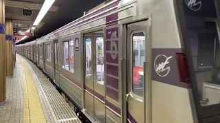 Osaka Metro谷町線22系愛車09編成更新車22909F✨大日行き発車シーン