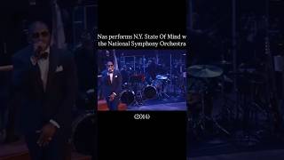 Nasty 🤢 Nas in the area live performance with tha orchestra 🎵 #rap #hiphop #music #rapper #nasir
