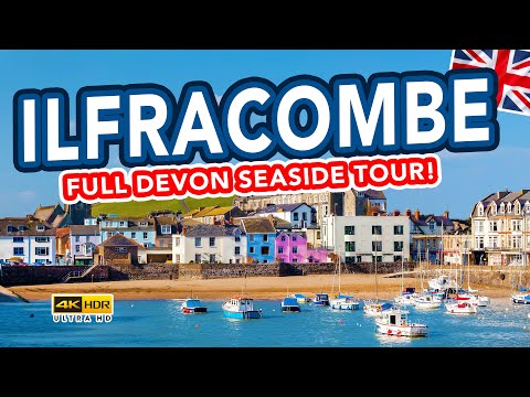 ILFRACOMBE DEVON | Full tour of seaside holiday town from harbour to beach