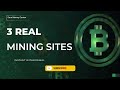 I Tested 3 Mining Websites ⛏️ | Which One Really Pays? 😱
