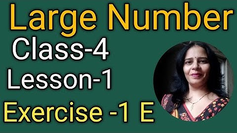 Class-4,lesson-1#Exercise1D#Largenumber#maths#mittsure complete exercise by Mukesh soni