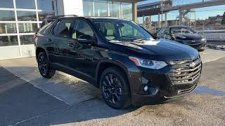 Black 2021 Chevrolet Traverse RS Review   - GSL GM City - Calgary